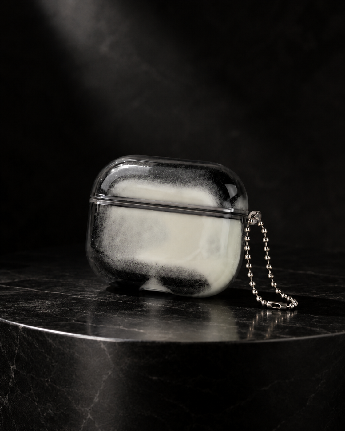 Etui na słuchawki AirPods z efektem świecącego piasku – AirPods 2/3/4/Pro